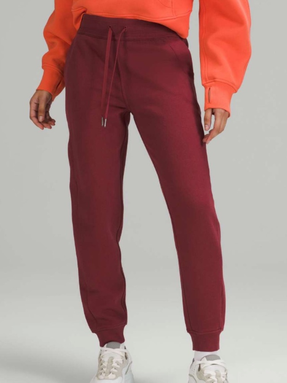 Lululemon Scuba High-Rise Jogger Mulled Wine